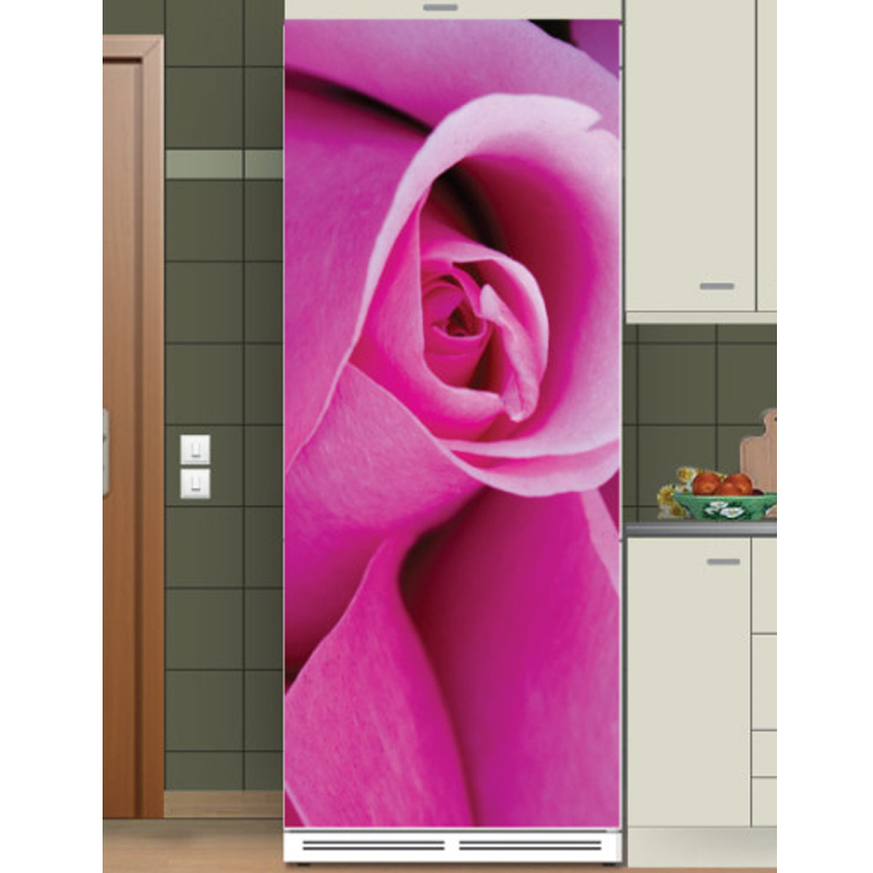Αυτοκόλλητο ψυγείου Ροζ τριαντάφυλλο
